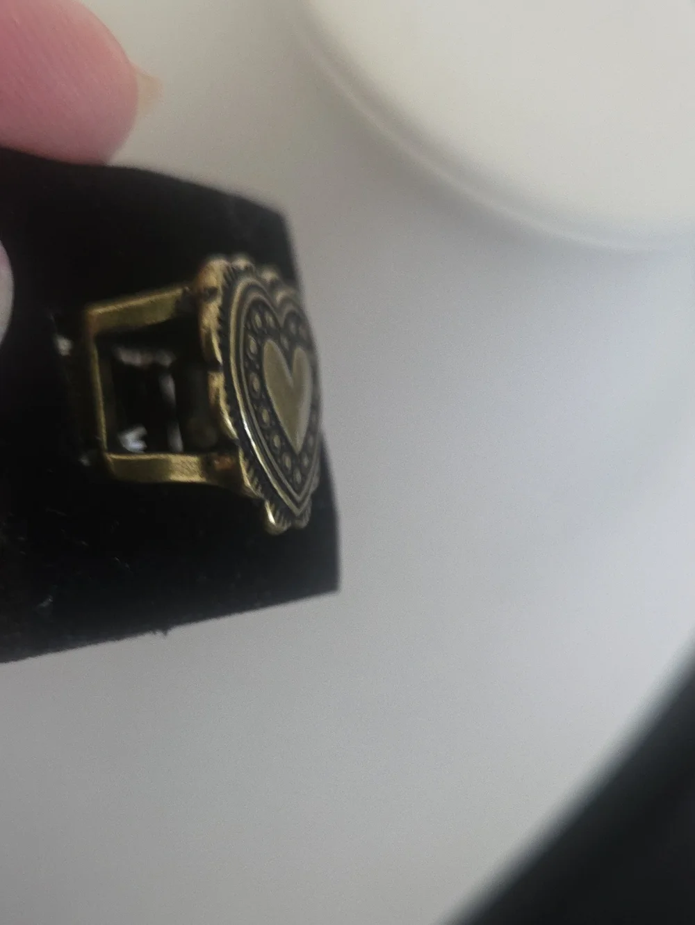 Paparazzi Brass Heart Ring NWT